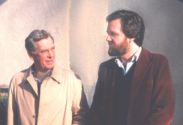 神話学者ジョーゼフ・キャンベルの写真。